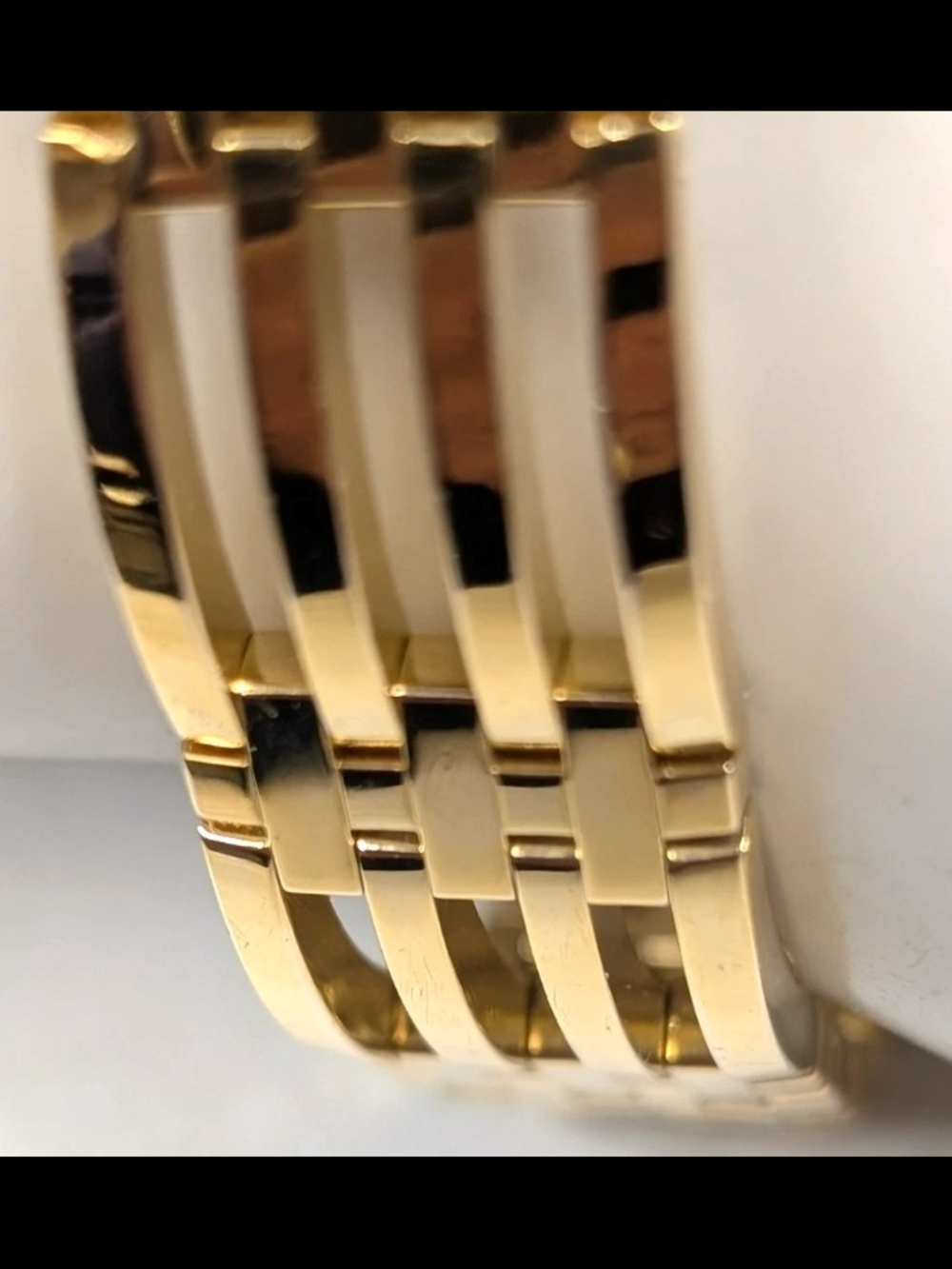 Movado Gold Watch Women's ESPERANZA $2795 - Picture 4 of 9